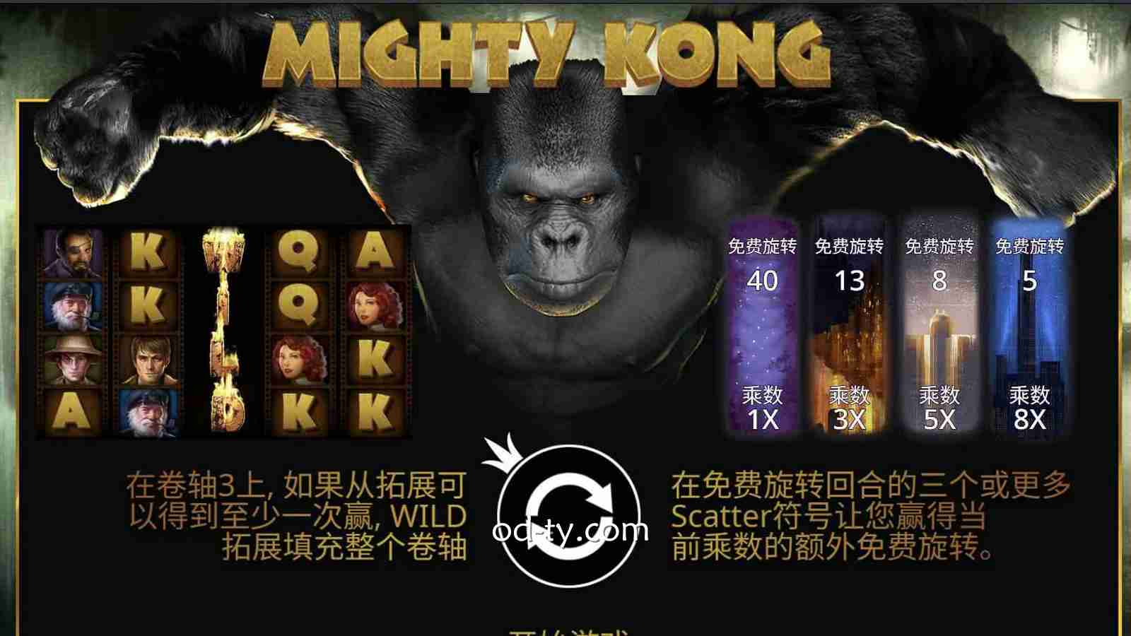 OD体育无敌金刚老虎机玩法详解：PP电子经典游戏规则全面解析