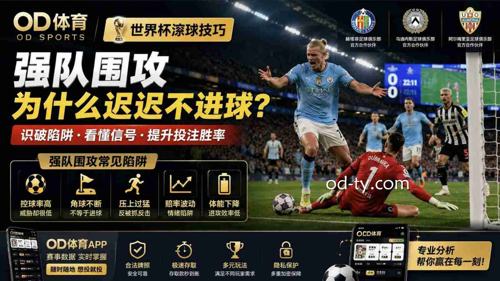 OD体育世界杯滚球技巧：强队围攻为什么迟迟不进球？