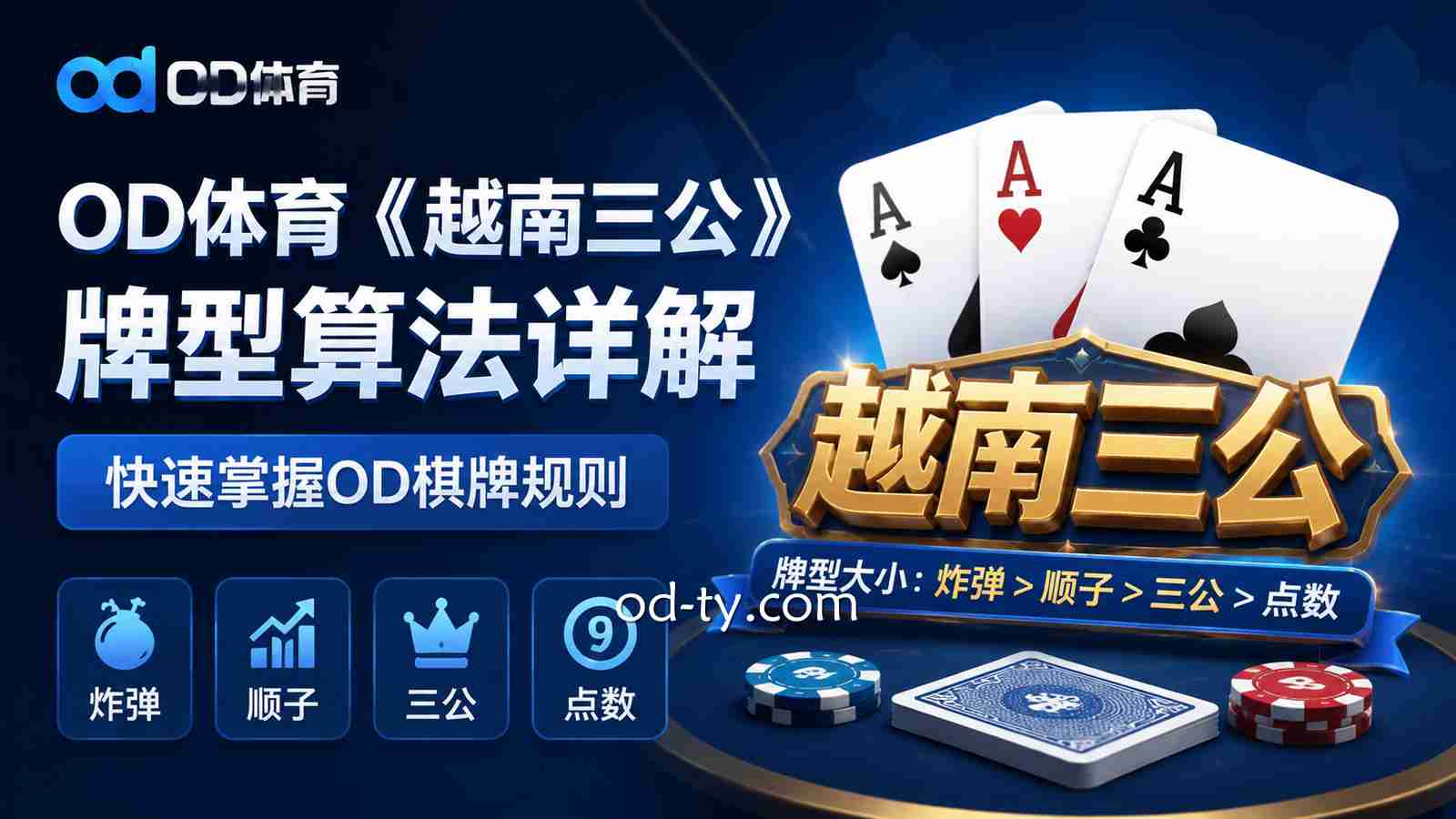 OD体育《越南三公》牌型算法详解,快速掌握OD棋牌规则
