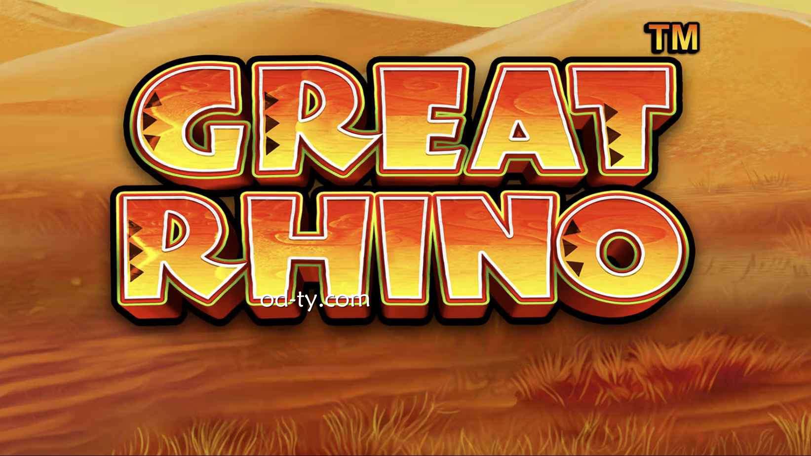 OD体育PP电子《巨大犀牛》攻略：玩法规则、赔付线与Wild详解