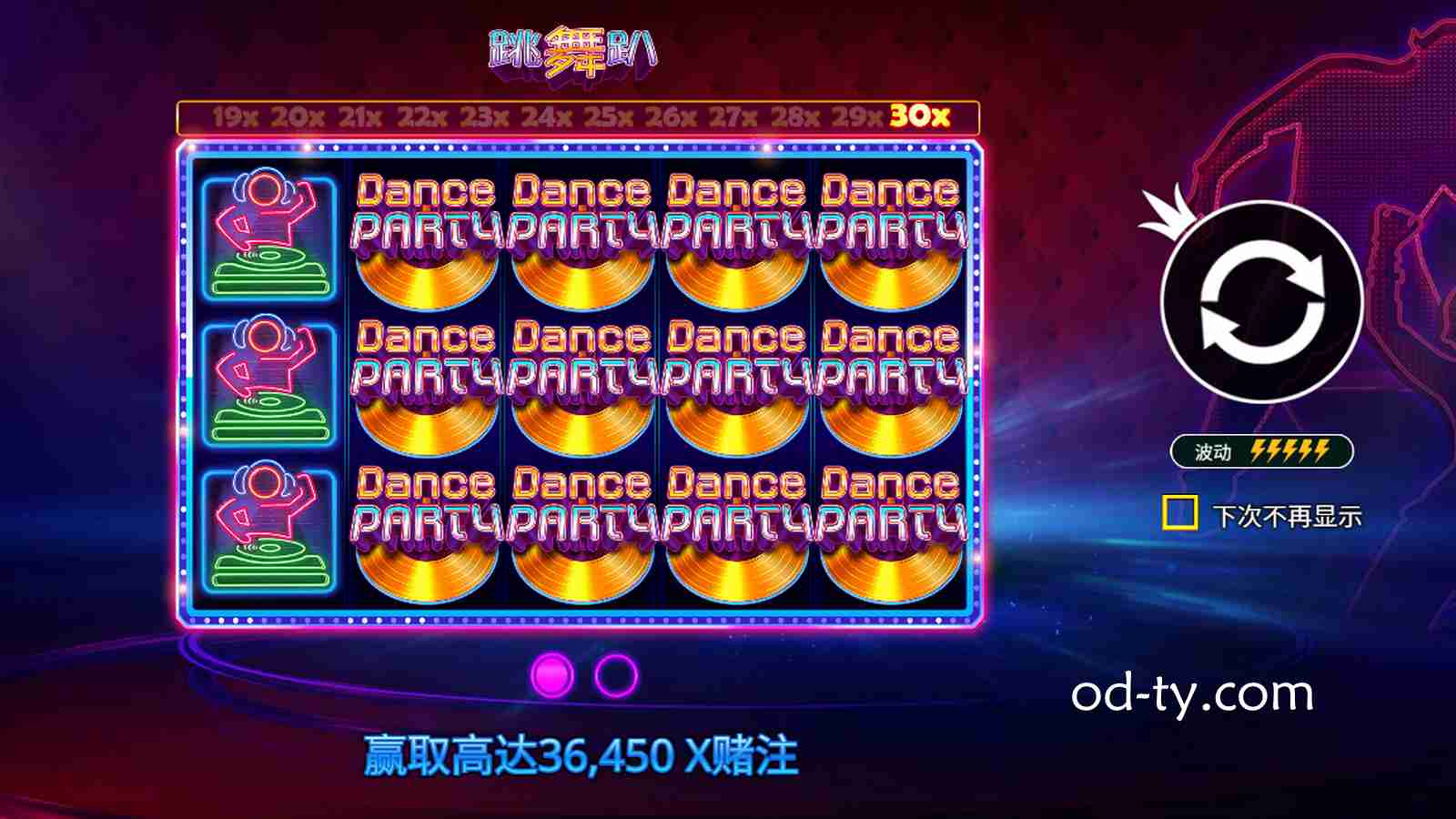 OD老虎机PP电子跳舞趴游戏规则详细介绍